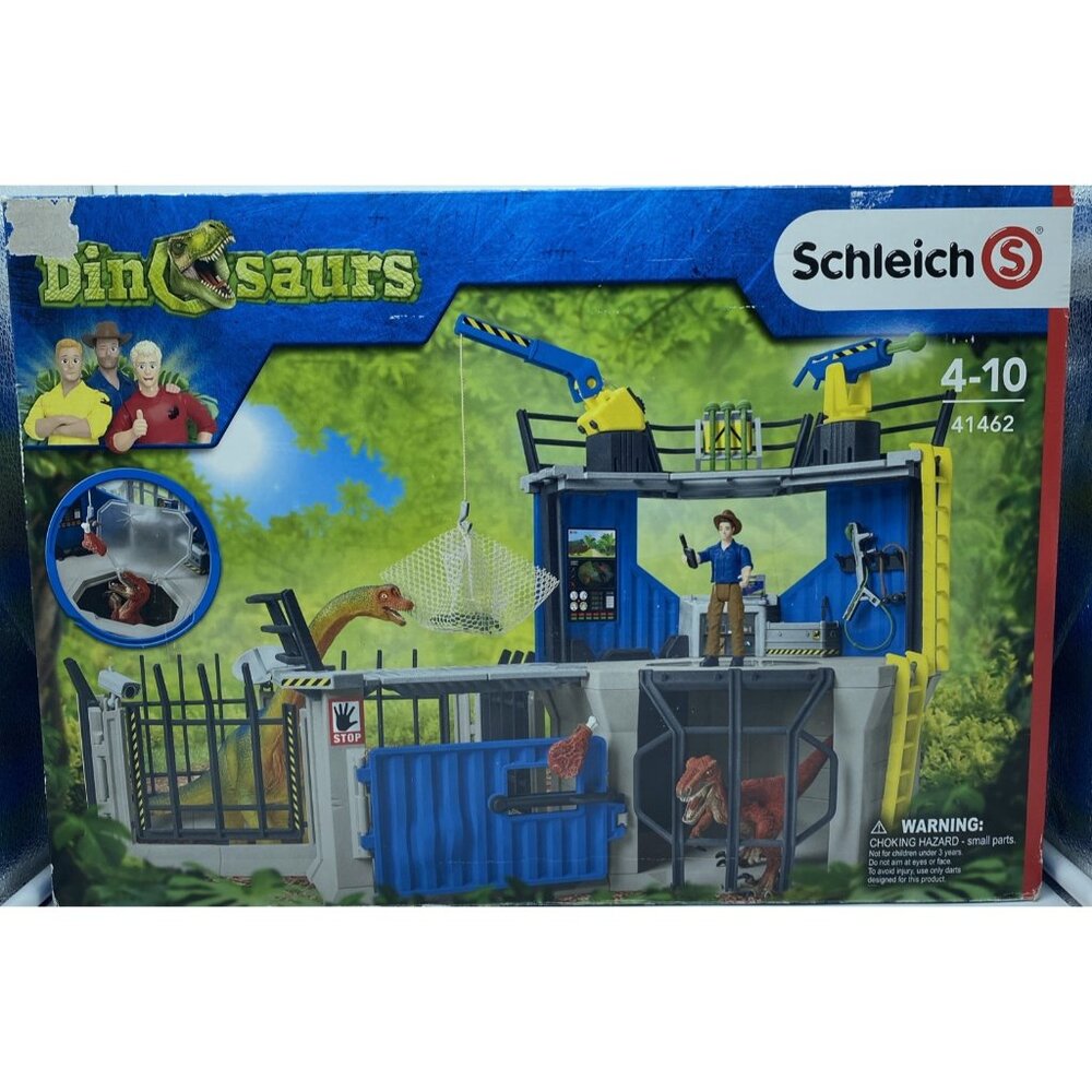 Schleich Dinosaurs Research Station Playset 41462